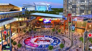 Arlington Backyard entertainment district near Globe Life Field