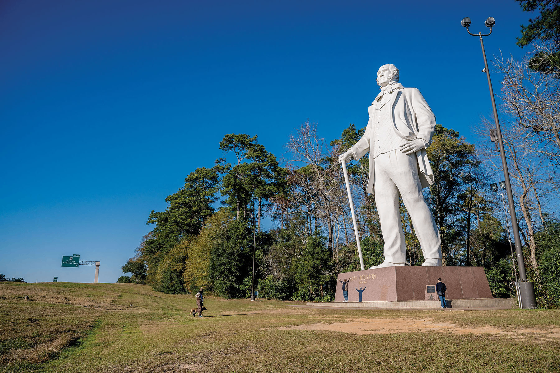 Sam Houston statue in Huntsville, Texas